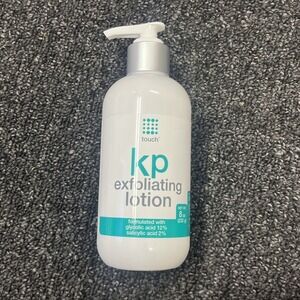 TOUCH KP Exfoliating Lotion - 12% Glycolic Acid & 2% Salicylic Acid - 8oz NEW